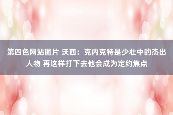 第四色网站图片 沃西：克内克特是少壮中的杰出人物 再这样打下去他会成为定约焦点